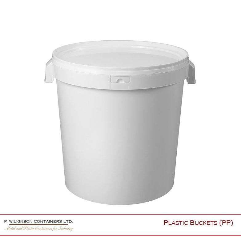 Rubbermaid Commercial 261400GY 14 Quart Round Utility Bucket Gray Plastic 12 Diameter x 11 1/4h 